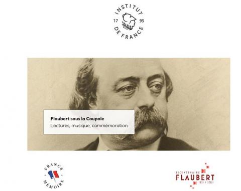 Flaubert sous la coupole à l'Institut de France